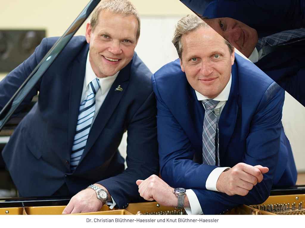 Dr. Christian Blüthner-Haessler und Knut Blüthner-Haessler