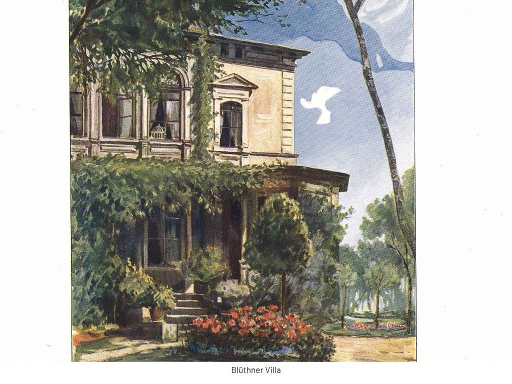 Die Blüthner Villa früher