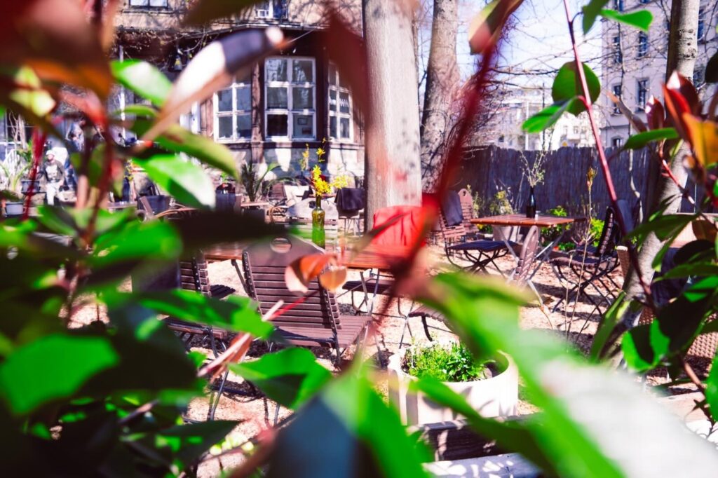 Garten Blüthner Weincafe
